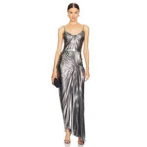 Georgia Hardinge Dazed Dress Floor Length in Silver